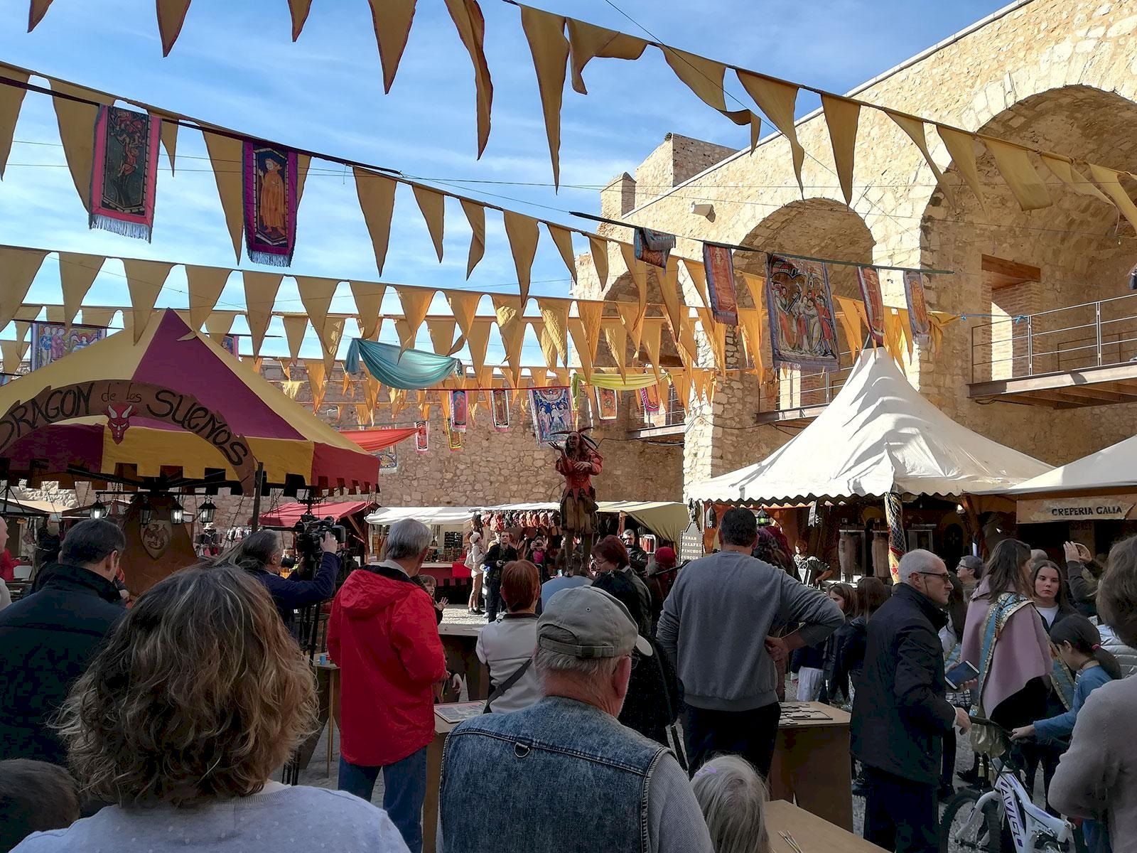 La Feria Medieval de Peñíscola, todo un éxito
